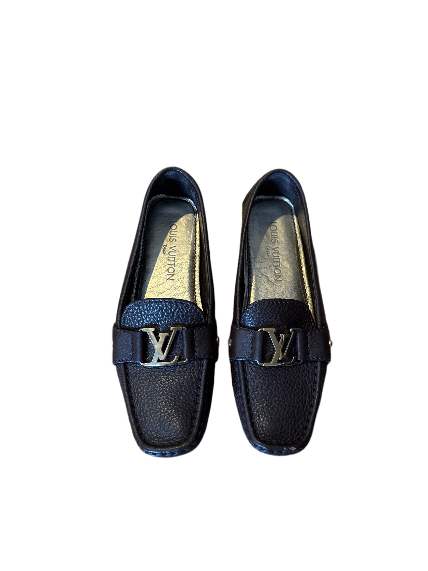 LOUIS VUITTON driving loafer sz36