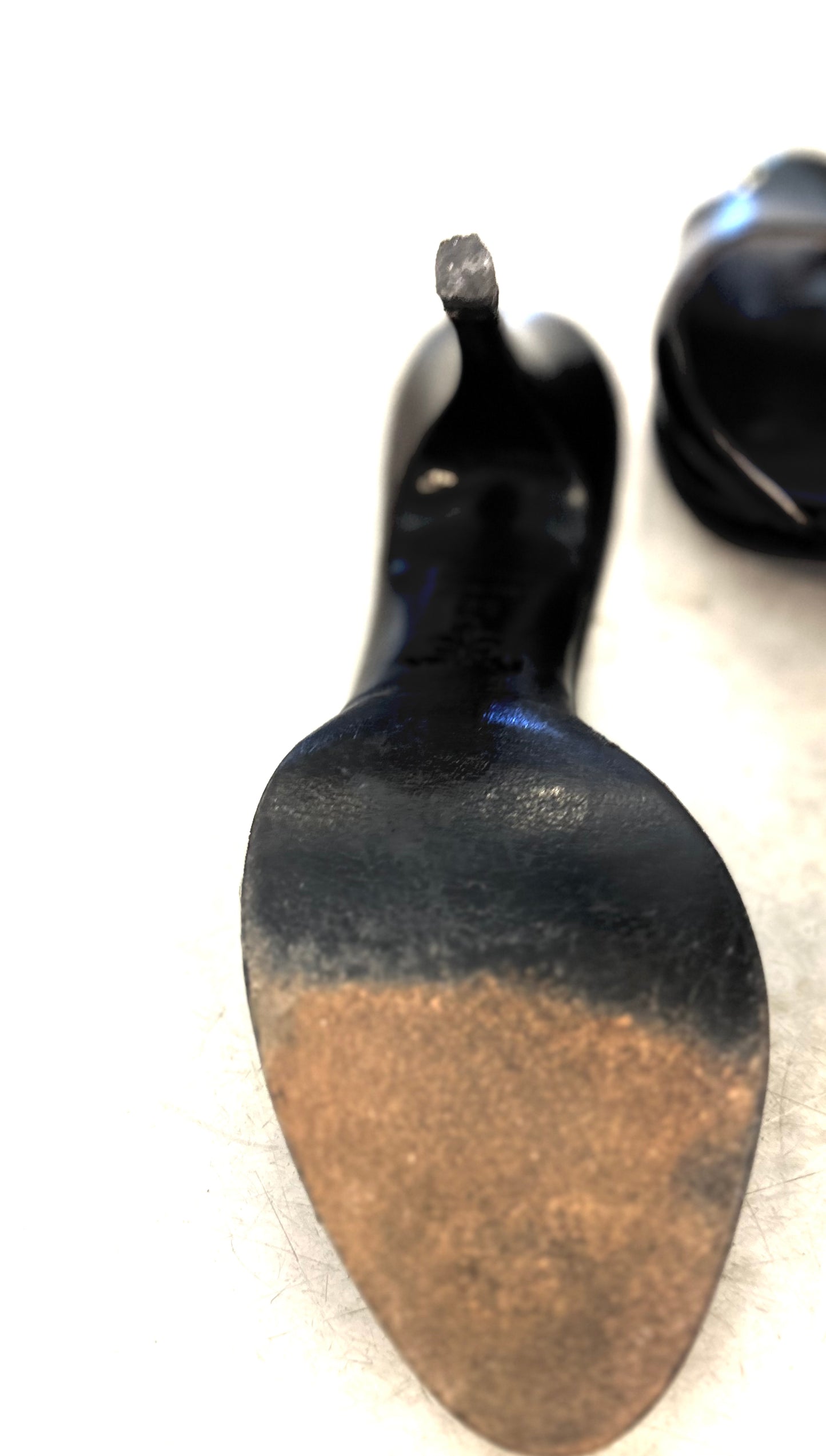 PRADA black patent slide sz39