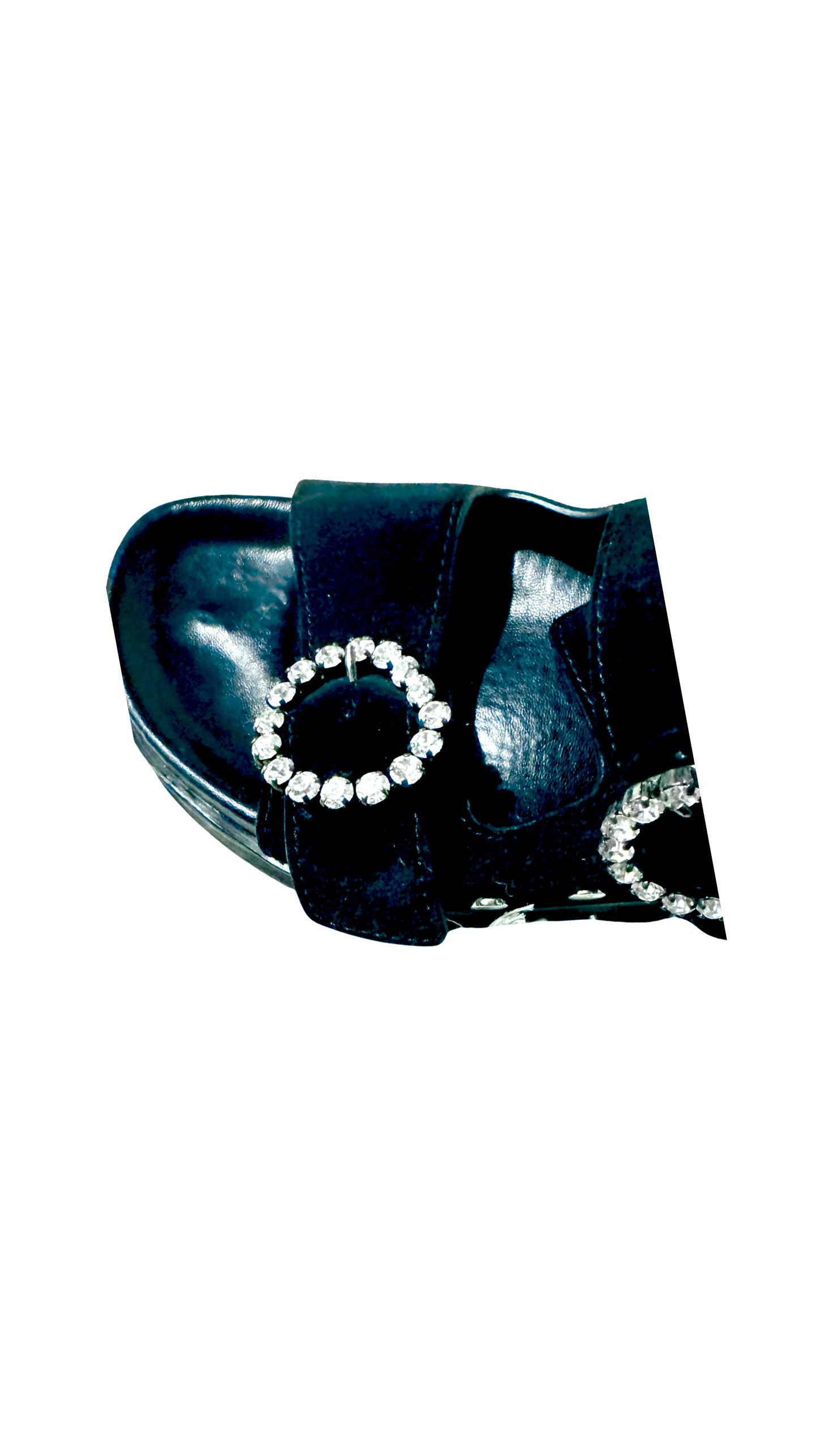 ISABEL MARANT RHINESTONE SLIDE SZ9