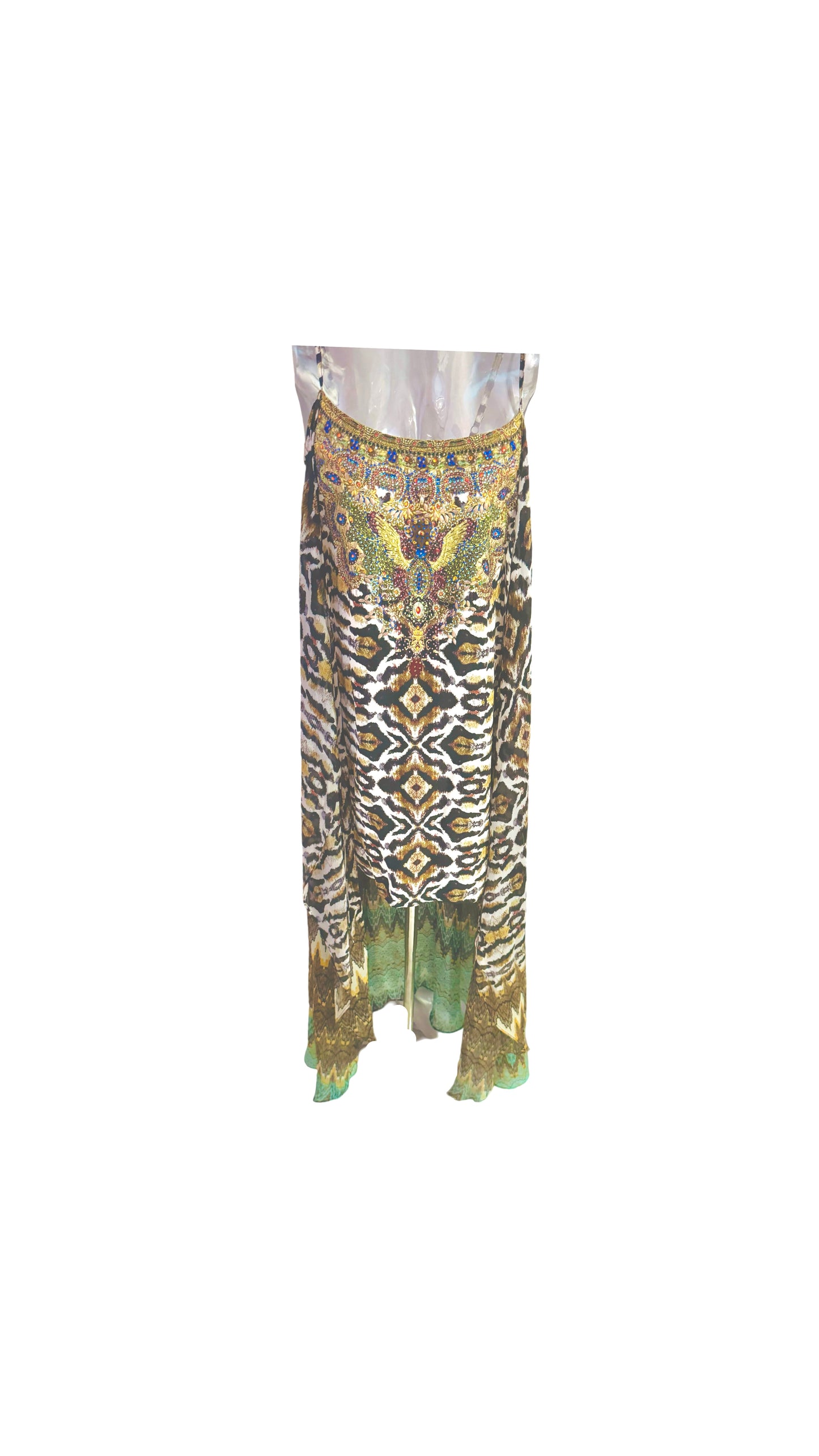 Camilla hi-low silk dress SZM
