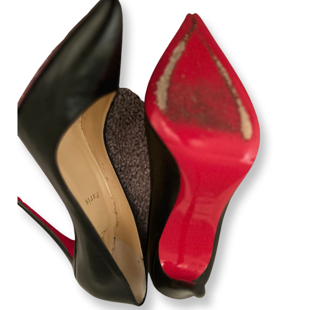 CHRISTIAN LOUBOUTIN PIGALLE PUMPS SZ39.5
