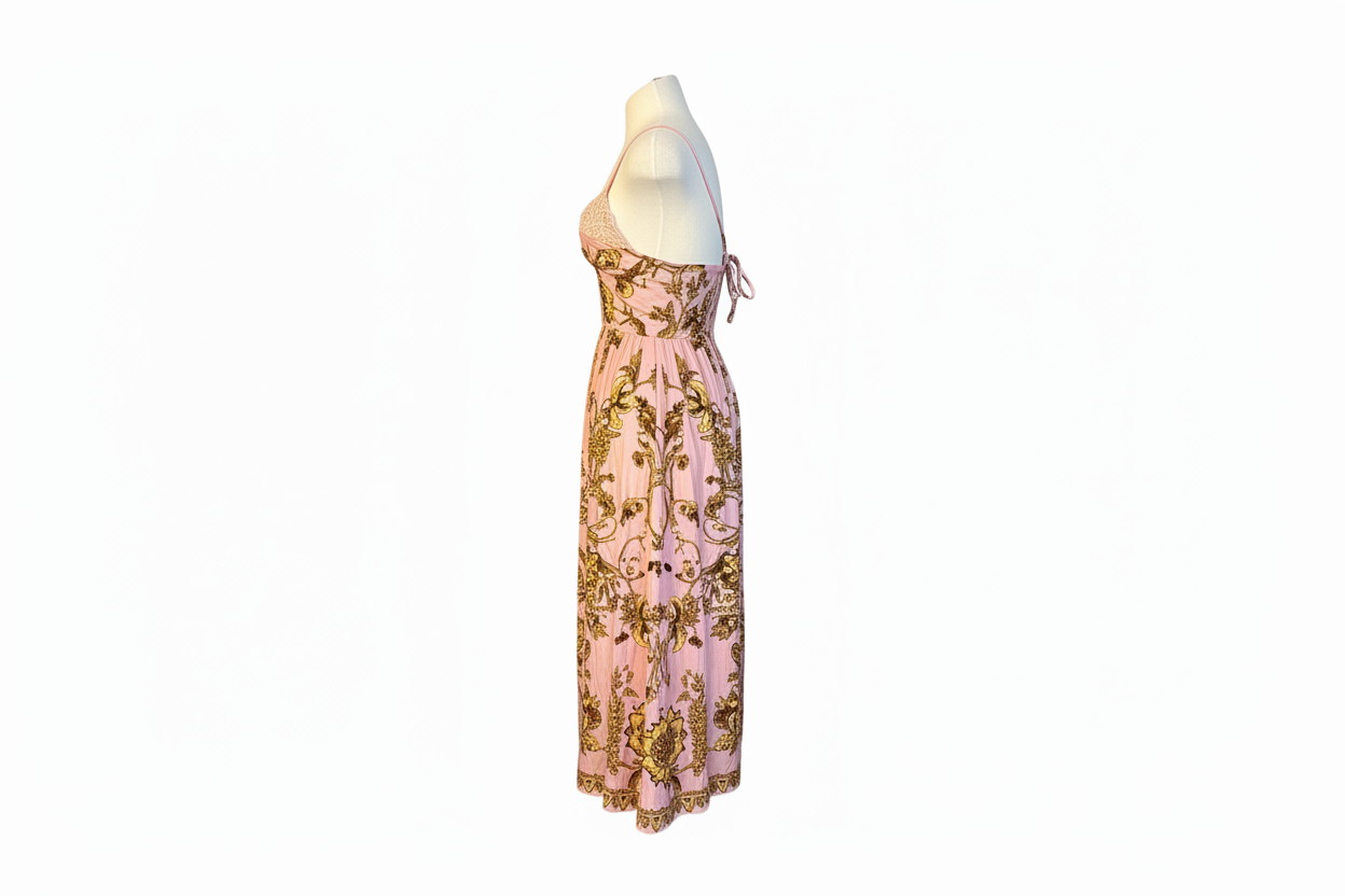 FARM RIO MIDI DRESS NWT XS