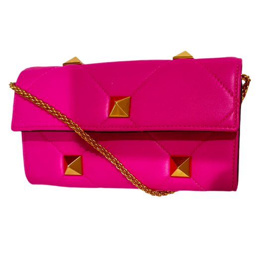 VALENTINO NAPPA ROMAN STUD WOC HANDBAG