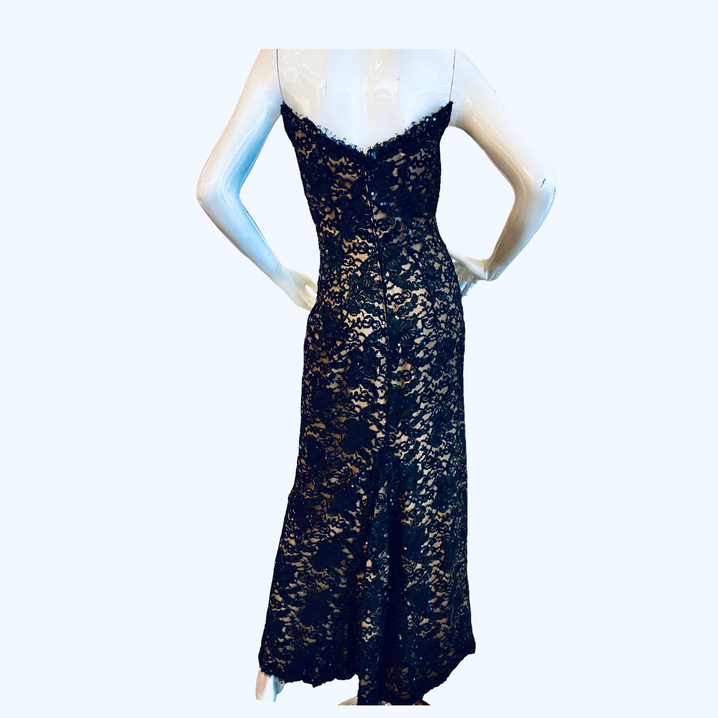 BOB MACKIE VINTAGE formal dress SZ4