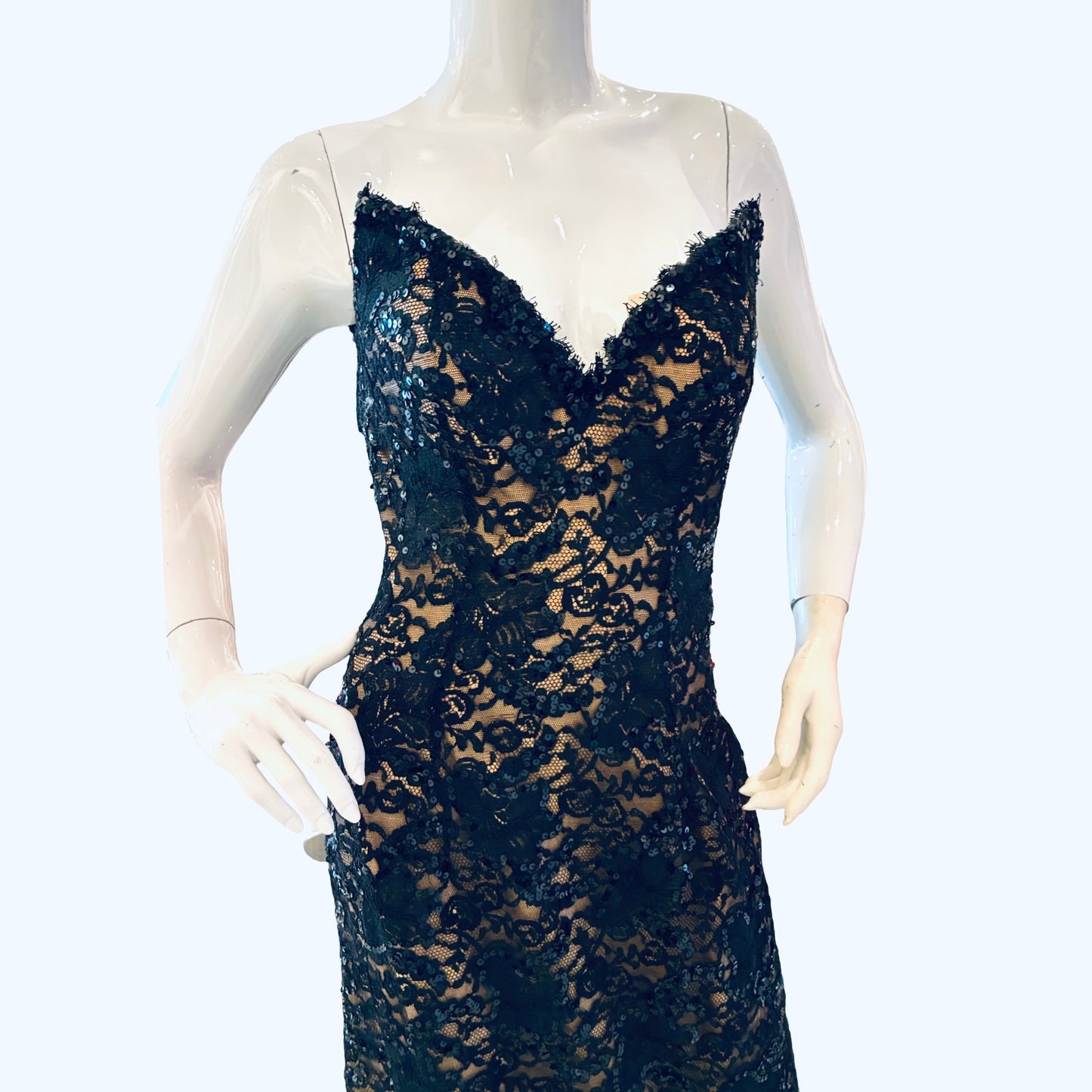 BOB MACKIE VINTAGE formal dress SZ4