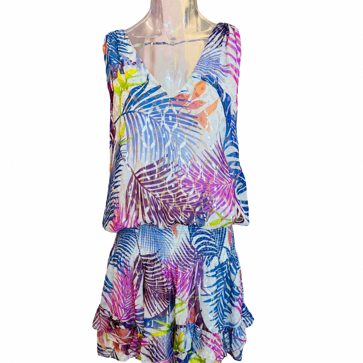 RAMY BROOK multi color dress sz6