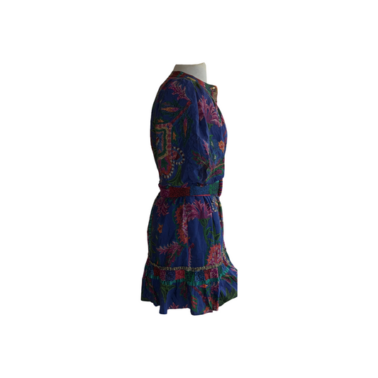FARM RIO belted dress XS
