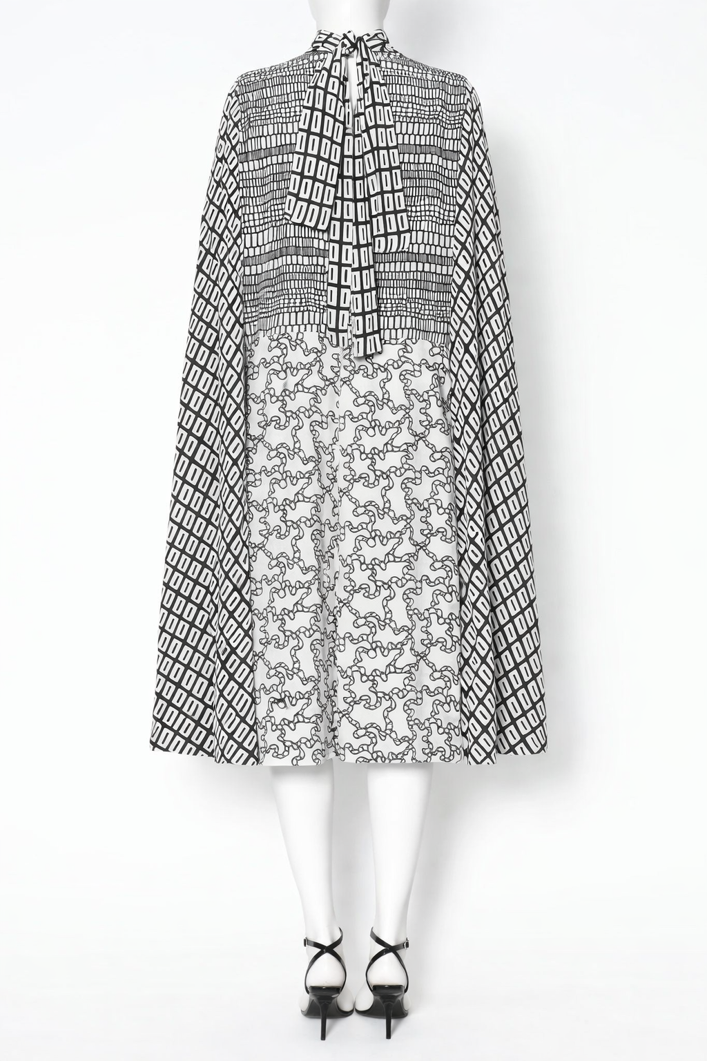 Valentino Silk Lavallière Kaftan